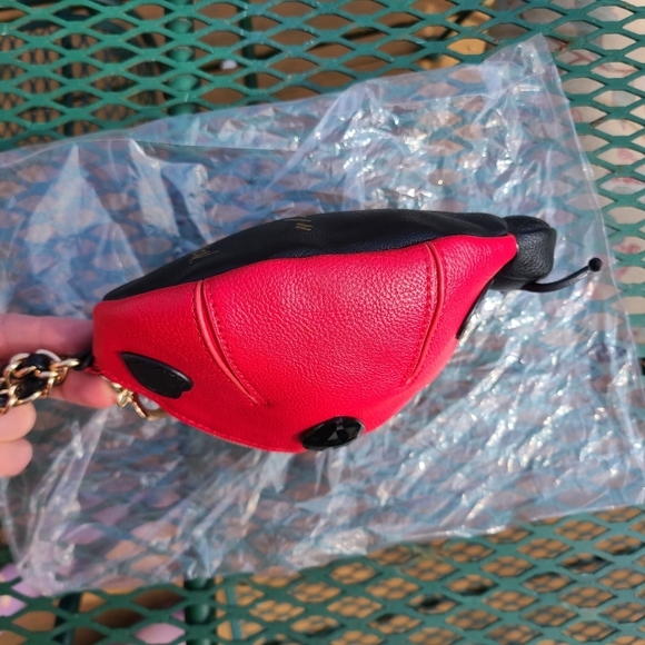 "Luck be a Lady" Lady Bug ๐ kitsch cute garden kawaii insect spring wristlet ๐ - Picture 7 of 11